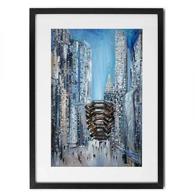 Hudson Yards Framed Art Print Hudson Yards Framed Art Print wall art product Ekaterina Ermilkina