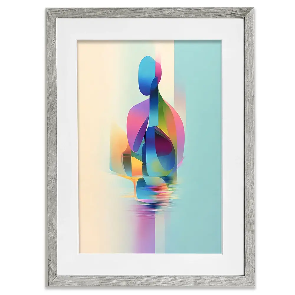 Humanoid Framed Art Print Humanoid Framed Art Print wall art product David Alexander Elder