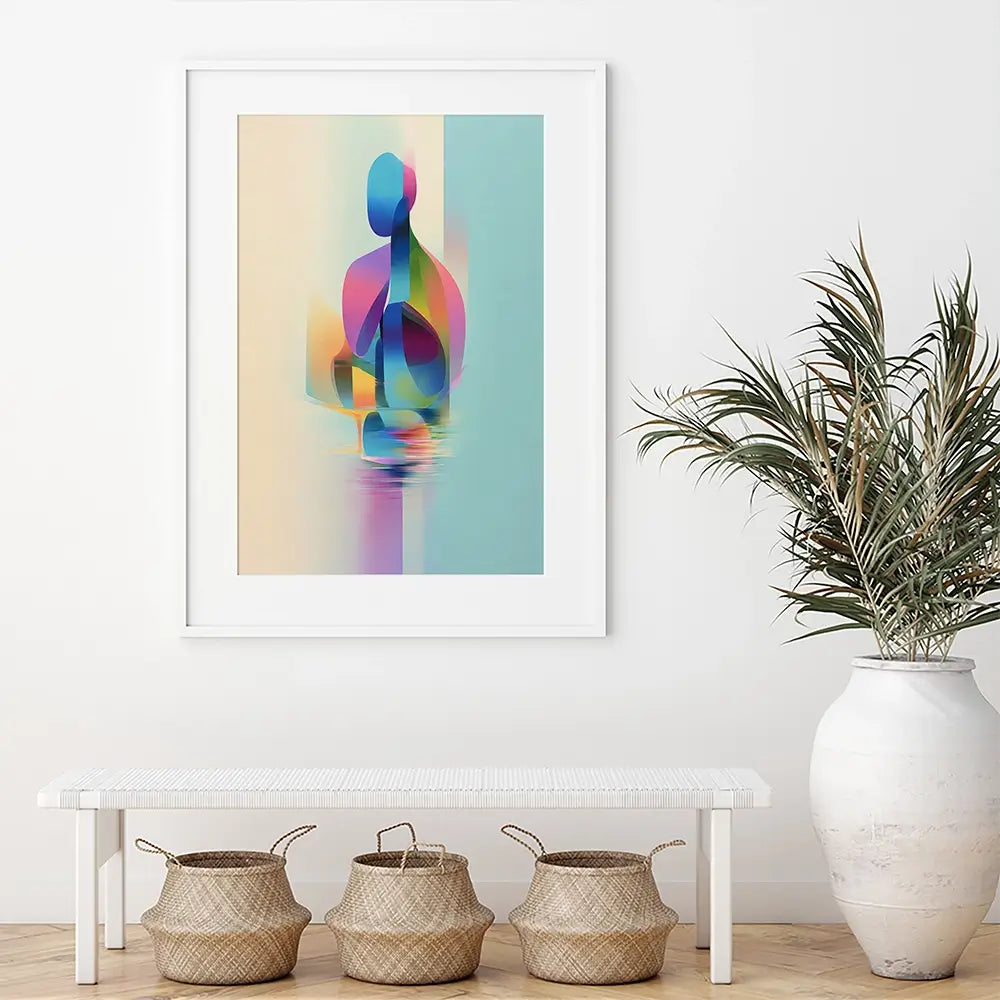 Humanoid Framed Art Print Humanoid Framed Art Print wall art product David Alexander Elder