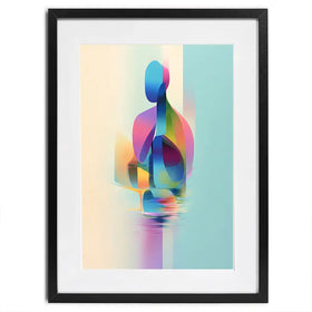 Humanoid Framed Art Print Humanoid Framed Art Print wall art product David Alexander Elder