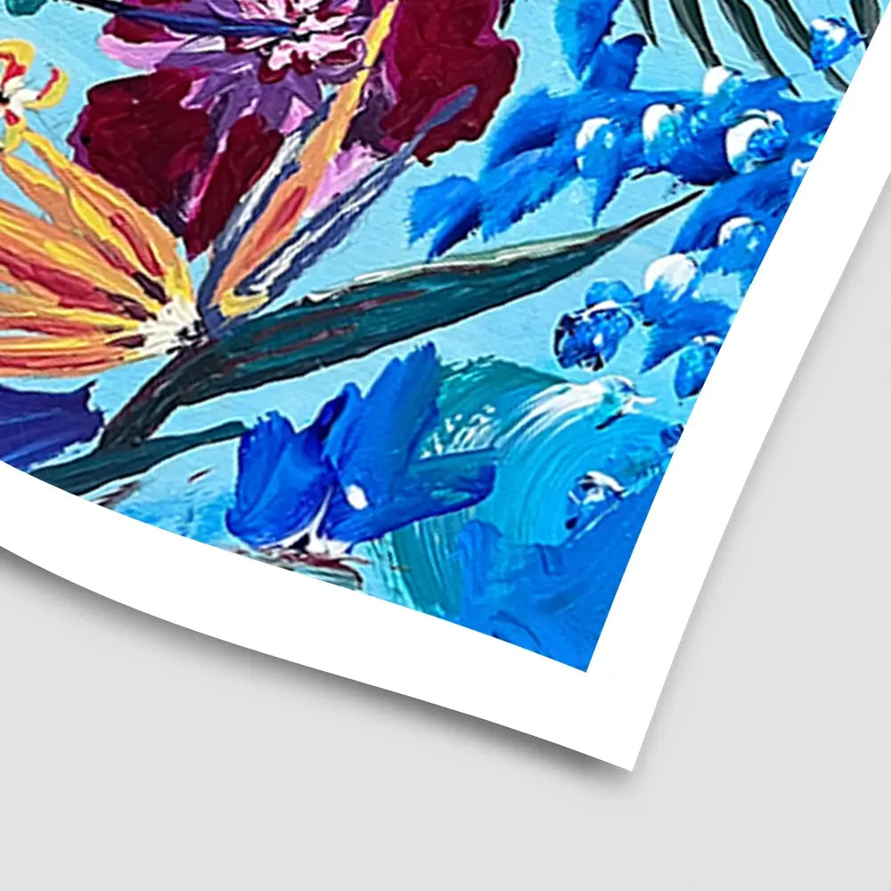 Hummingbirds In Flight Art Print Hummingbirds In Flight Art Print wall art product Jo Mulligan