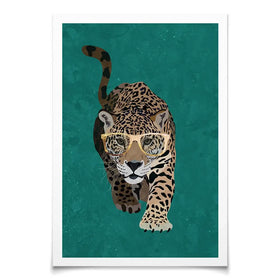 Hunting Leopard Art Print Hunting Leopard Art Print wall art product Sarah Manovski