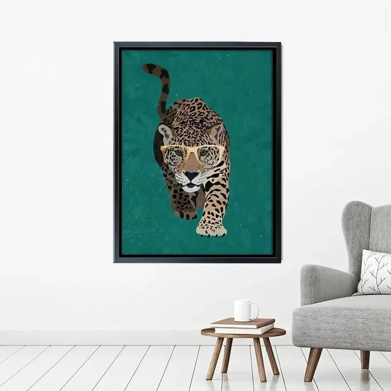 Hunting Leopard Canvas Print Hunting Leopard Canvas Print wall art product Sarah Manovski