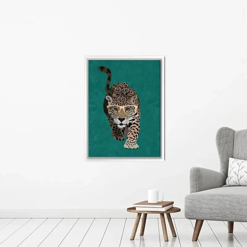 Hunting Leopard Canvas Print Hunting Leopard Canvas Print wall art product Sarah Manovski