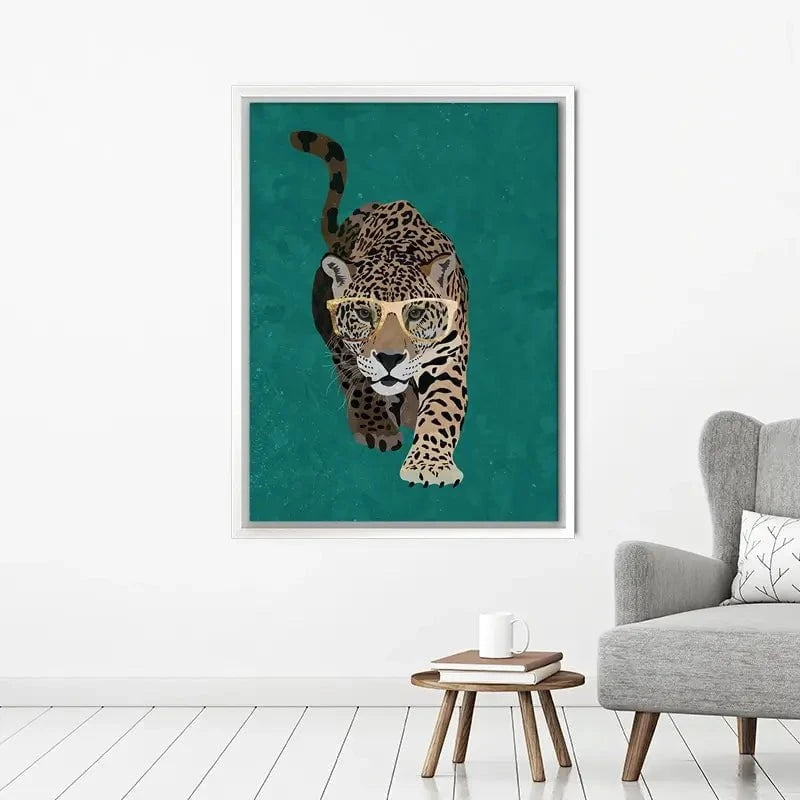 Hunting Leopard Canvas Print Hunting Leopard Canvas Print wall art product Sarah Manovski