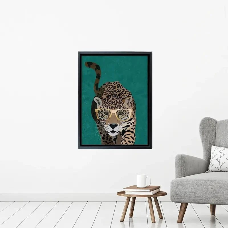Hunting Leopard Close Up Canvas Print Hunting Leopard Close Up Canvas Print wall art product Sarah Manovski