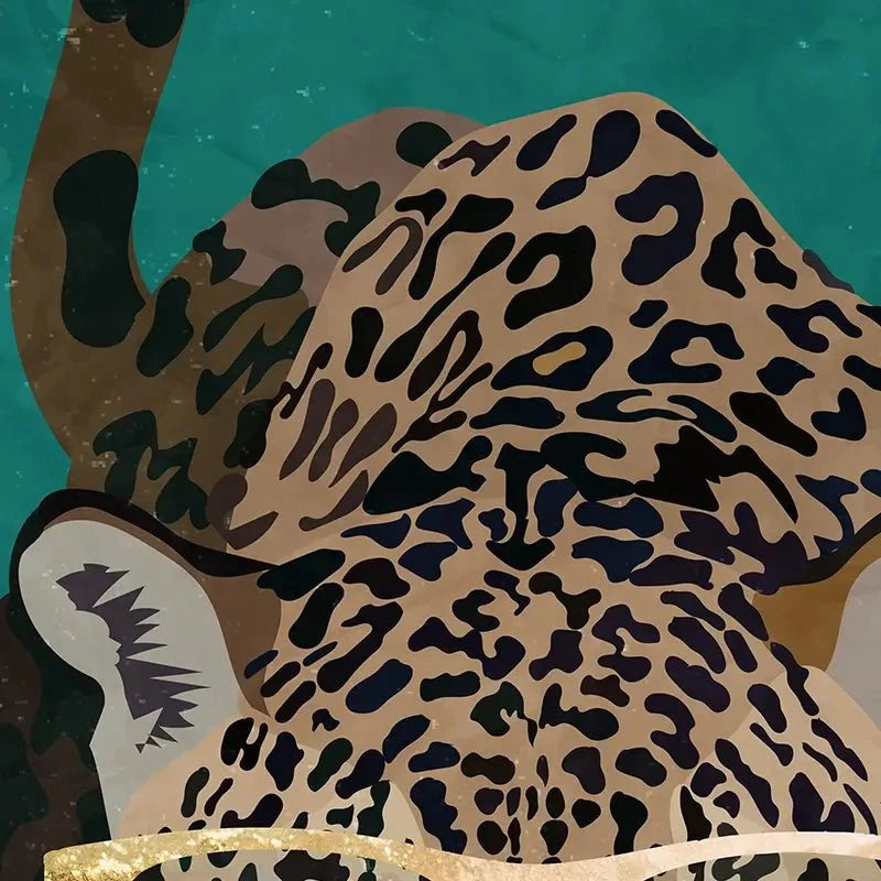 Hunting Leopard Close Up Framed Art Print Hunting Leopard Close Up Framed Art Print wall art product Sarah Manovski