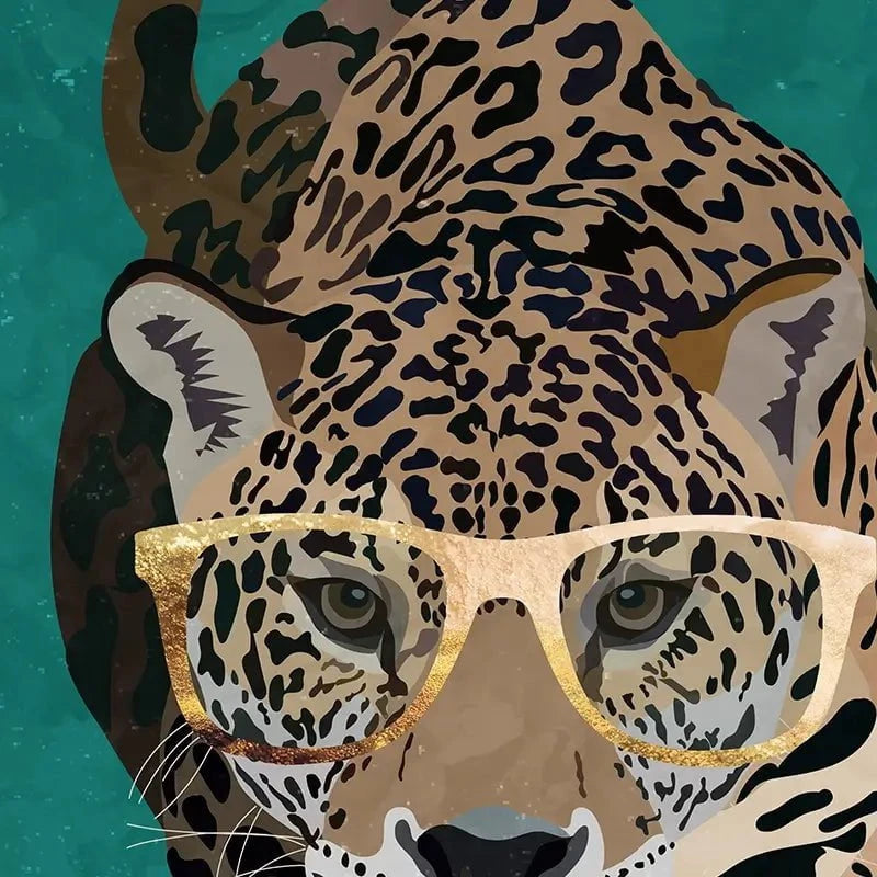 Hunting Leopard Framed Art Print Hunting Leopard Framed Art Print wall art product Sarah Manovski