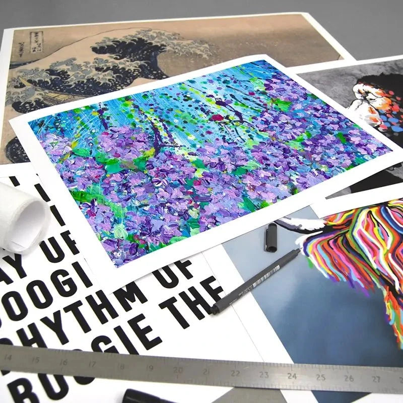 Hydrangeas Art Print Hydrangeas Art Print wall art product Emma LC Art