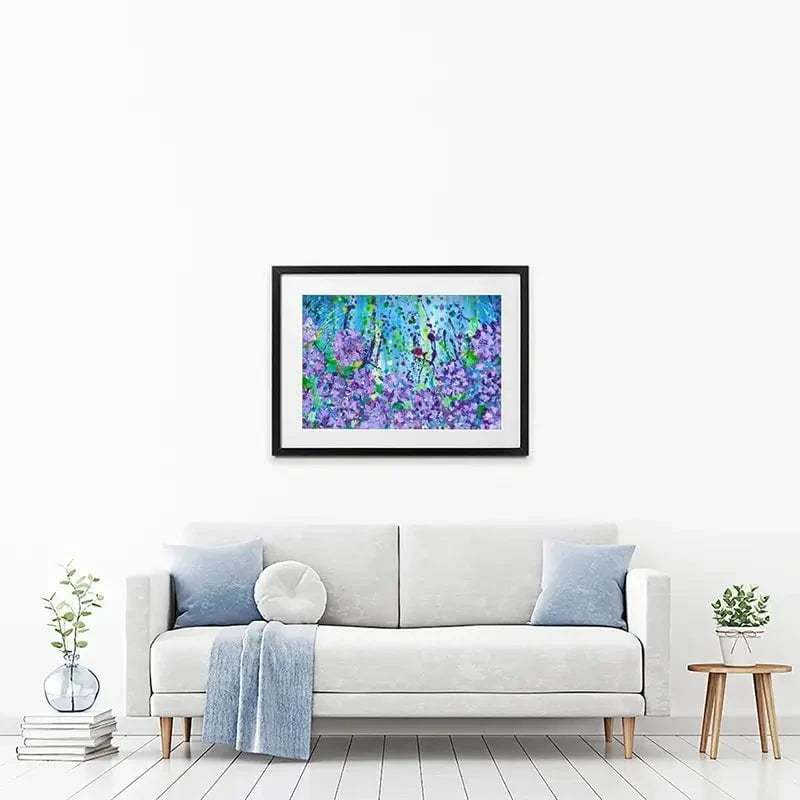 Hydrangeas Framed Art Print Hydrangeas Framed Art Print wall art product Emma LC Art
