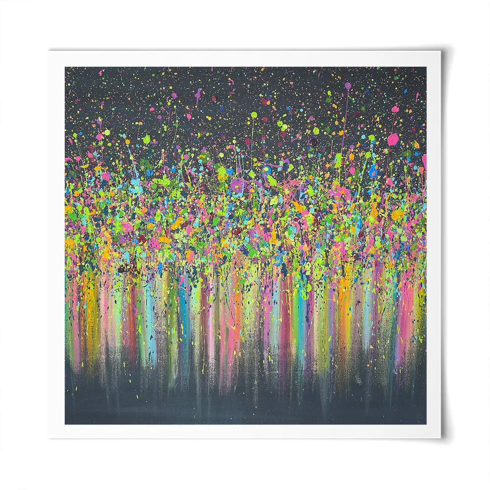 I'm Happiest With You Square Art Print I'm Happiest With You Square Art Print wall art product Art Print Shop