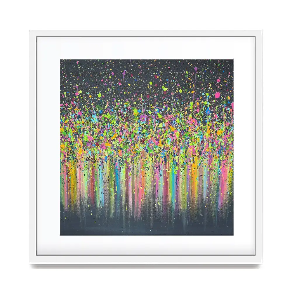 I'm Happiest With You Square Framed Art Print I'm Happiest With You Square Framed Art Print wall art product Art Print Shop