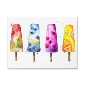 Ice Pops Canvas Print Ice Pops Canvas Print wall art product Nicola Jane Rowles