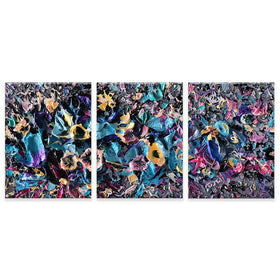Ignite Trio Canvas Print Ignite Trio Canvas Print | Triptych Art wall art product Nada Khatib