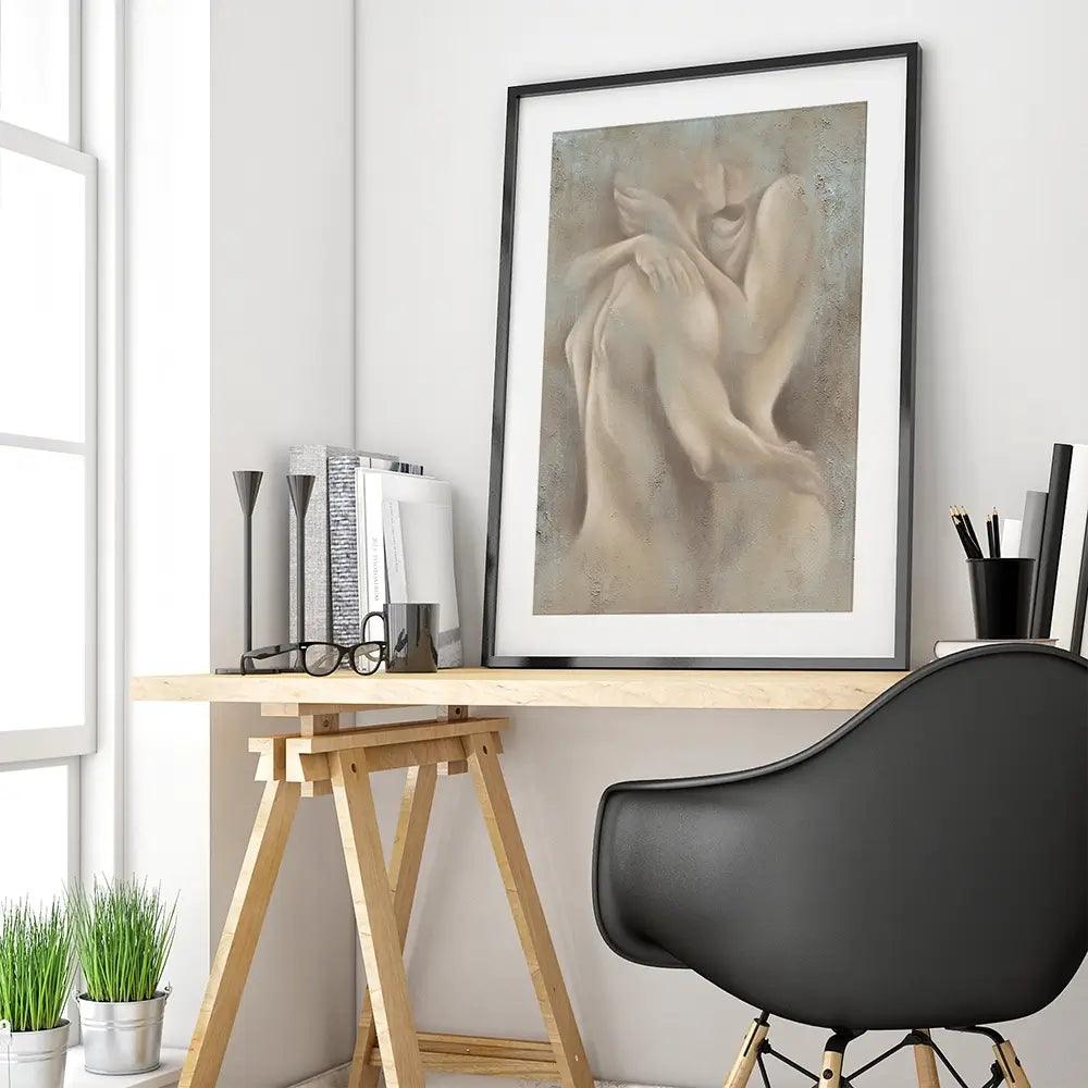 Ignite Us Framed Art Print Ignite Us Framed Art Print wall art product Isabella Karolewicz