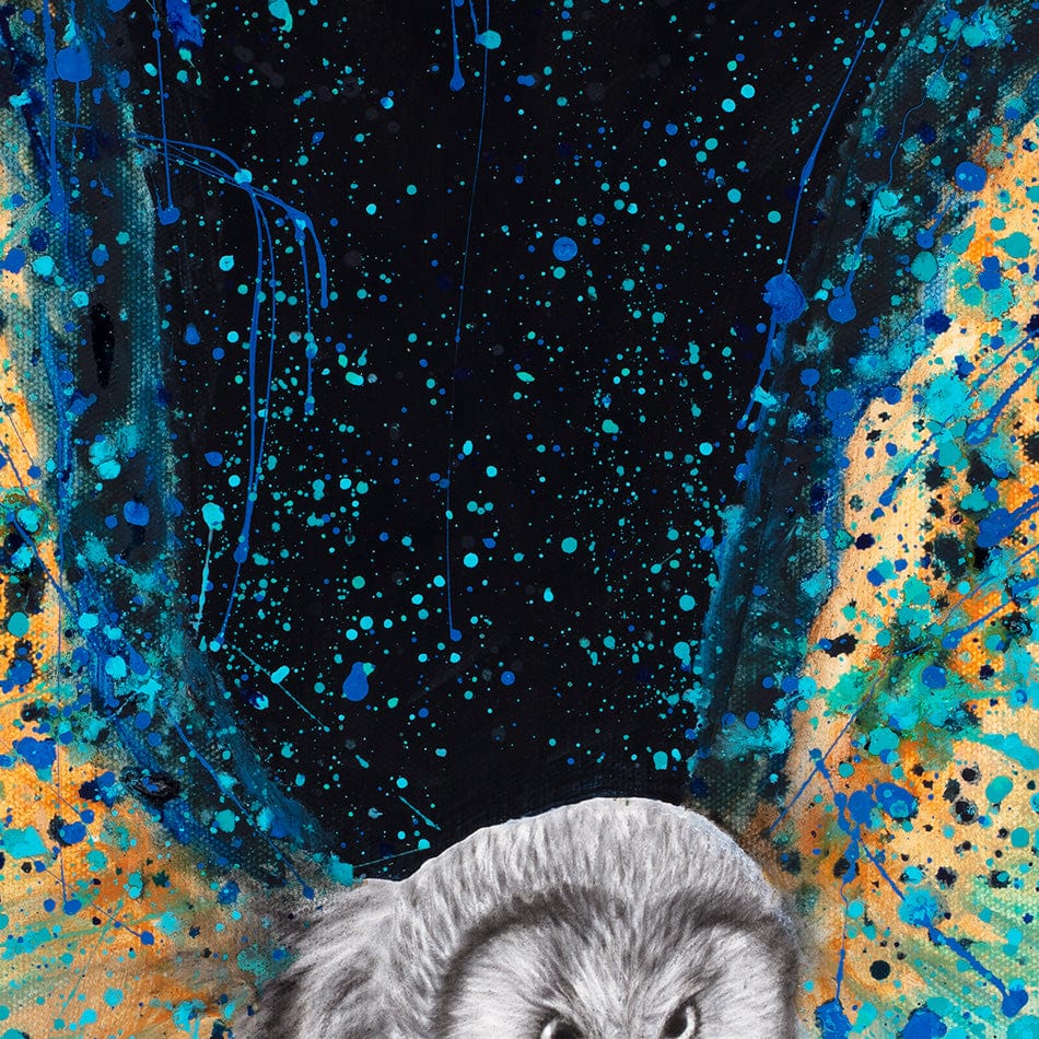 Illuminated Night Owl Art Print wall art product Ashvin Harrison