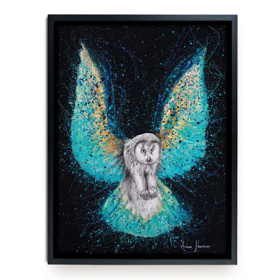 Illuminated Night Owl Canvas Print wall art product Ashvin Harrison
