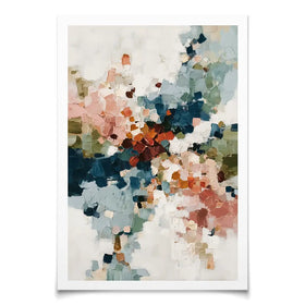 Impasto Burst Art Print Impasto Burst Art Print wall art product Chromatic Storm Studio