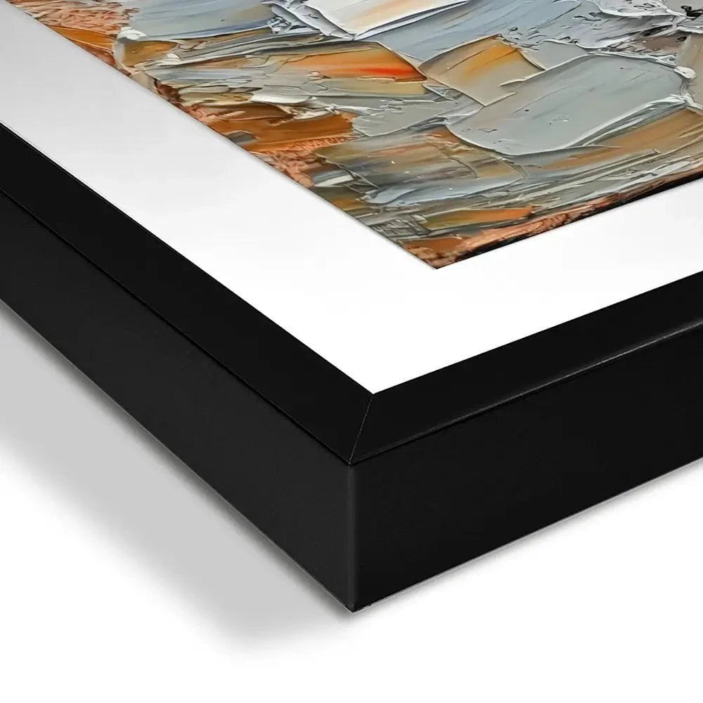 Impasto Puffin Framed Art Print Impasto Puffin Framed Art Print wall art product David Alexander Elder