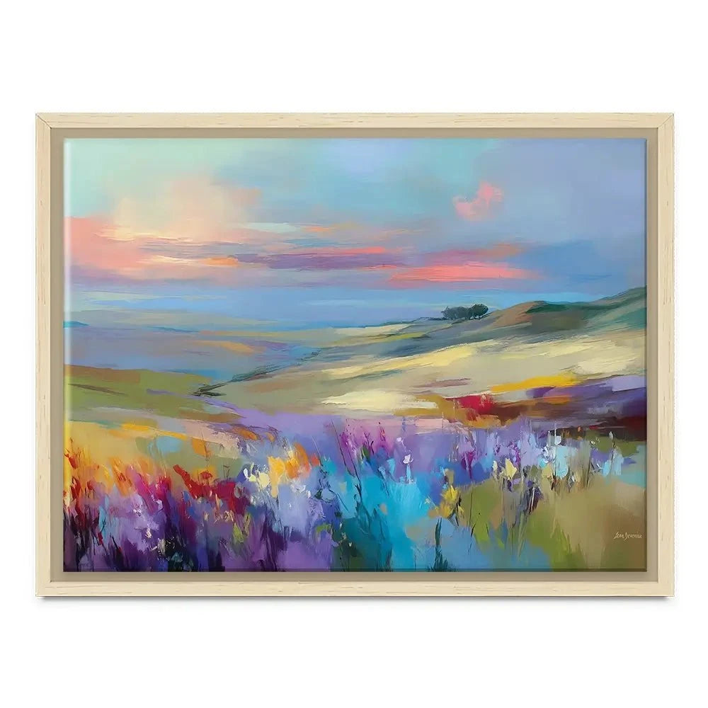 Impressions Of A Peaceful Valley Canvas Print Impressions Of A Peaceful Valley Canvas Print wall art product Leon Devenice