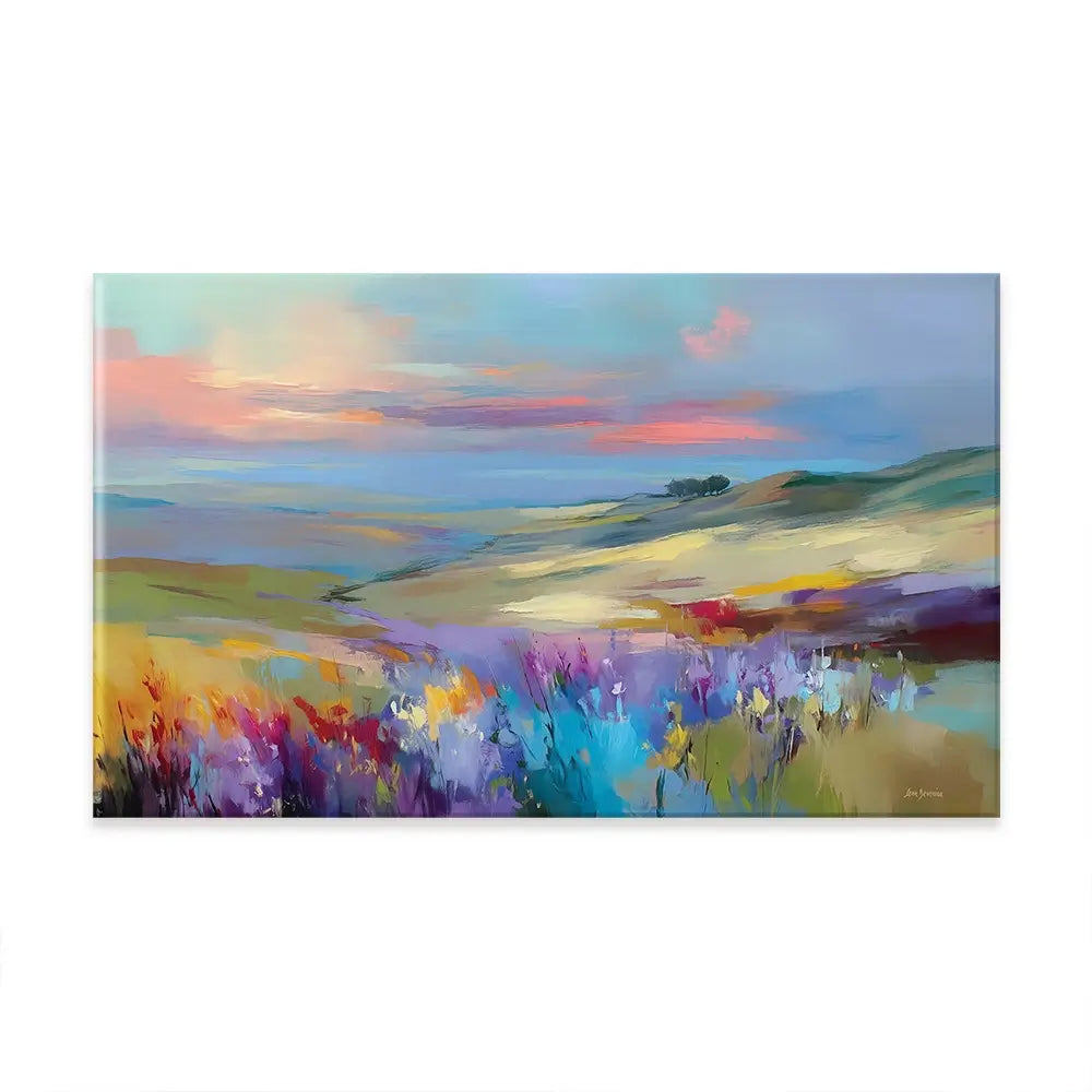 Impressions Of A Peaceful Valley Oversized Canvas Print Impressions Of A Peaceful Valley Oversized Canvas Print wall art product Leon Devenice