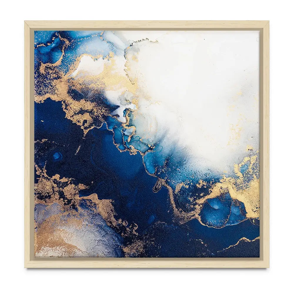 In The Deep Blue Oversized Canvas Print In The Deep Blue Oversized Canvas Print wall art product Art Print Shop