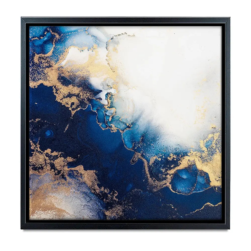 In The Deep Blue Oversized Canvas Print In The Deep Blue Oversized Canvas Print wall art product Art Print Shop