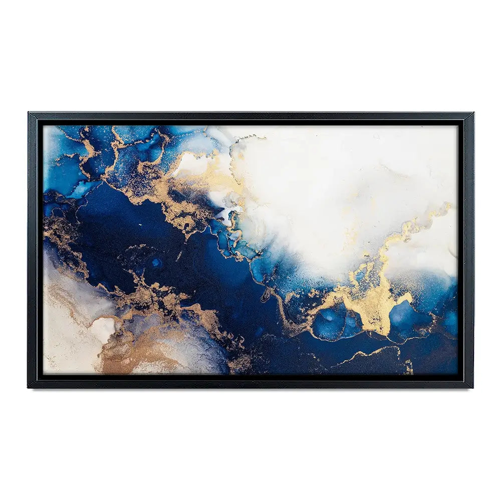 In The Deep Blue Oversized Canvas Print In The Deep Blue Oversized Canvas Print wall art product Art Print Shop