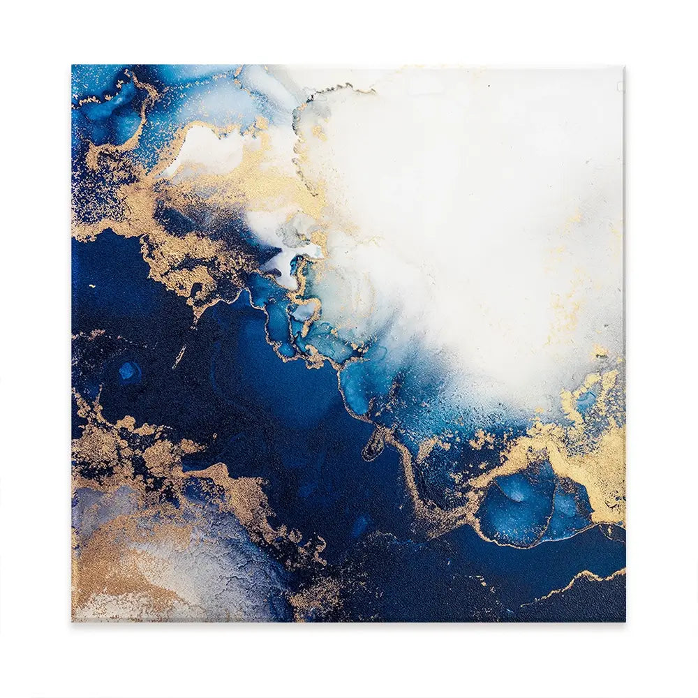 In The Deep Blue Oversized Canvas Print In The Deep Blue Oversized Canvas Print wall art product Art Print Shop