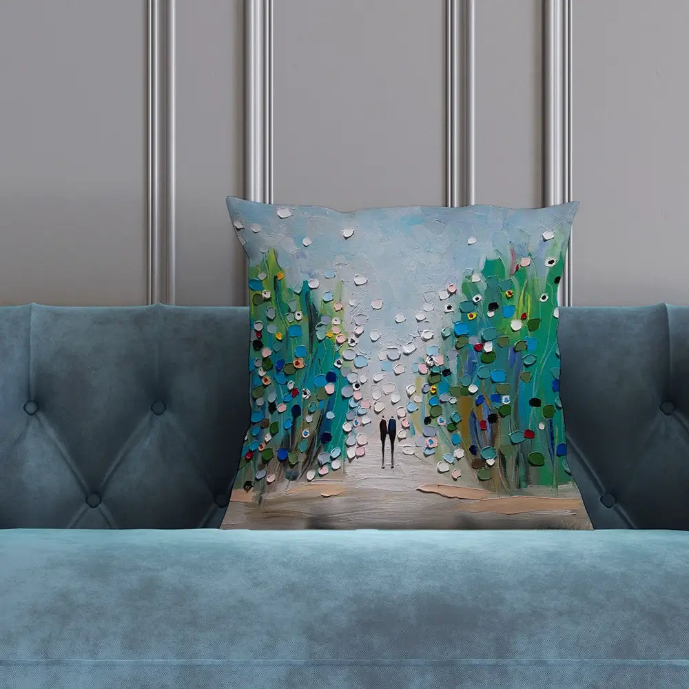 In The Garden Cushion In The Garden Cushion wall art product Ekaterina Ermilkina