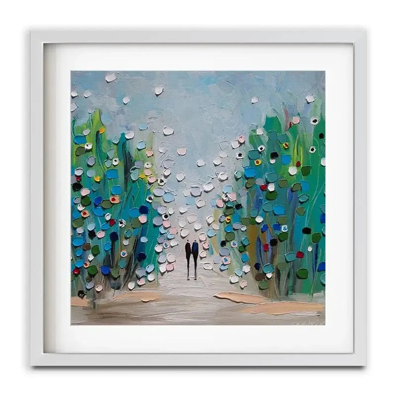 In The Garden Framed Art Print In The Garden Framed Art Print wall art product Ekaterina Ermilkina