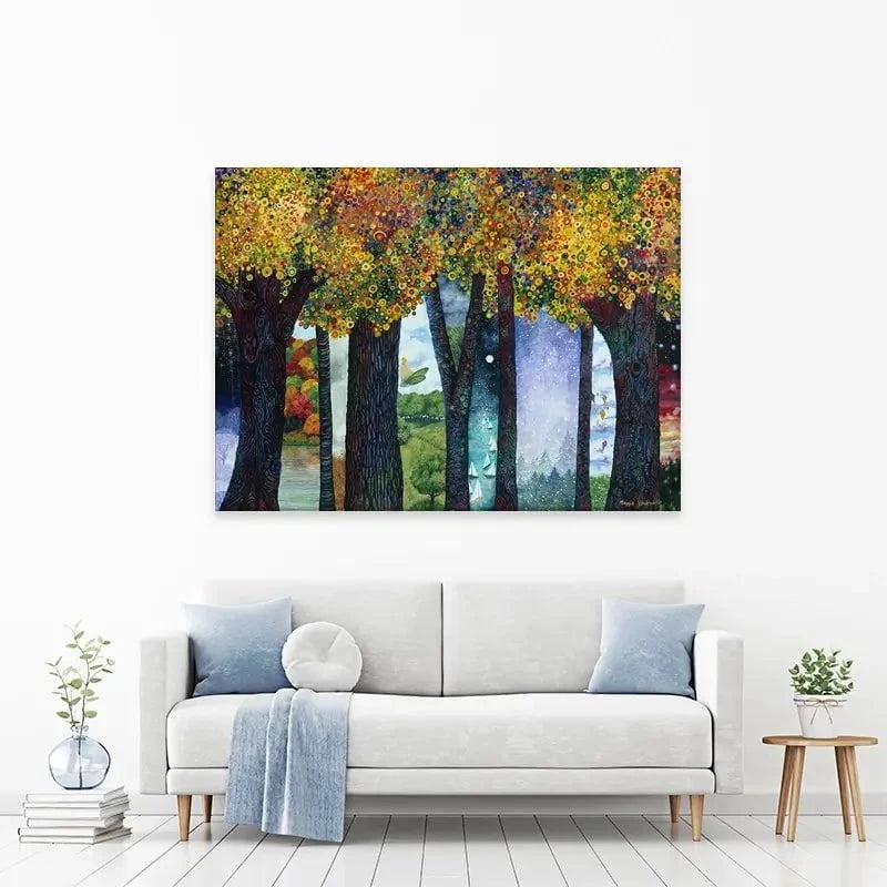 Inbetween Places Canvas Print Inbetween Places Canvas Print wall art product Maggie Vandewalle - Independent