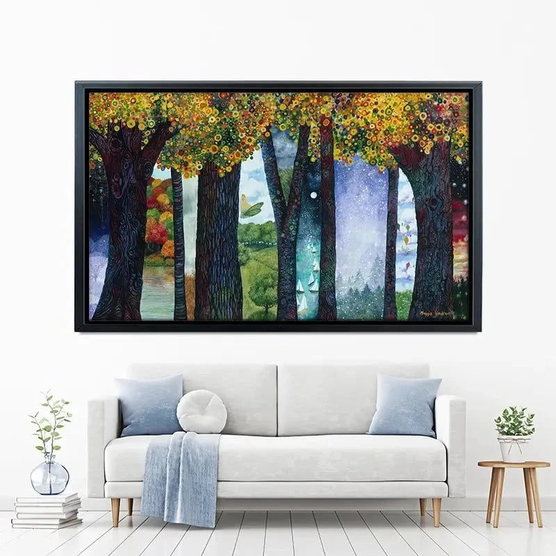 Inbetween Places Canvas Print Inbetween Places Canvas Print wall art product Maggie Vandewalle - Independent