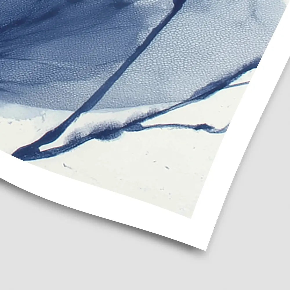 Indigo Dried Flowers Art Print Indigo Dried Flowers Art Print wall art product Chromatic Storm Studio