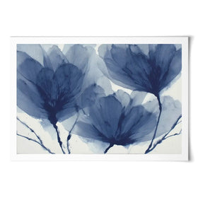 Indigo Dried Flowers Art Print Indigo Dried Flowers Art Print wall art product Chromatic Storm Studio