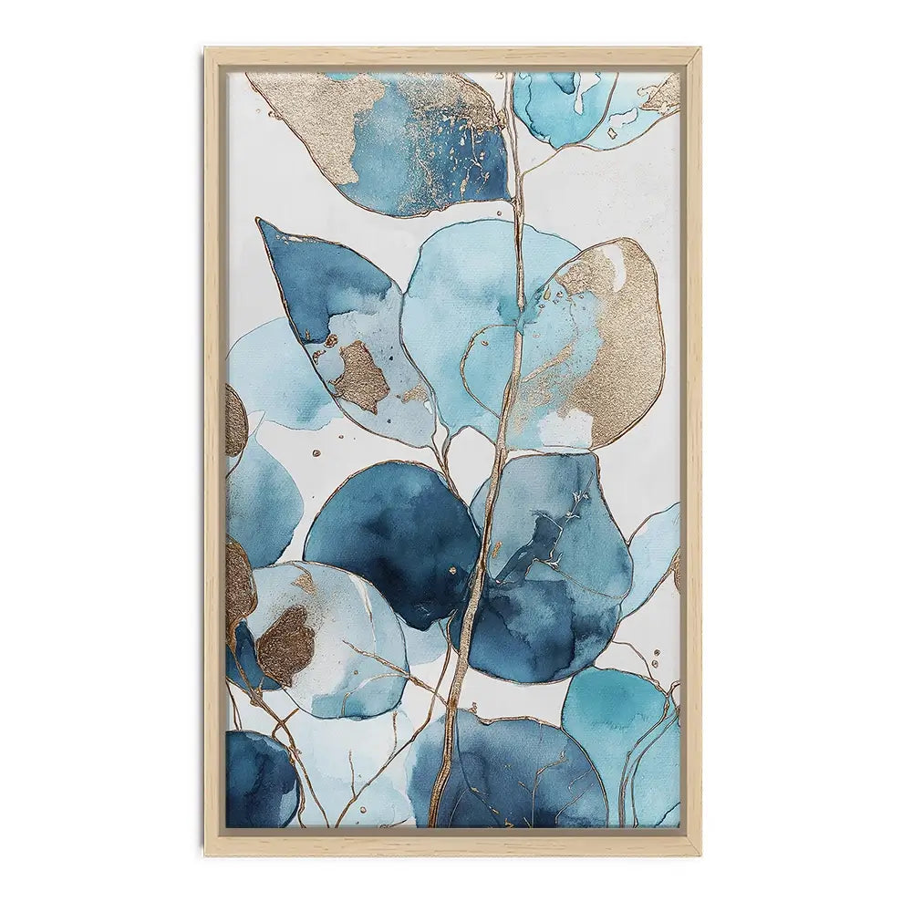 Indigo Eucalptus Canvas Print Indigo Eucalptus Canvas Print wall art product Svetlana Aleynikova