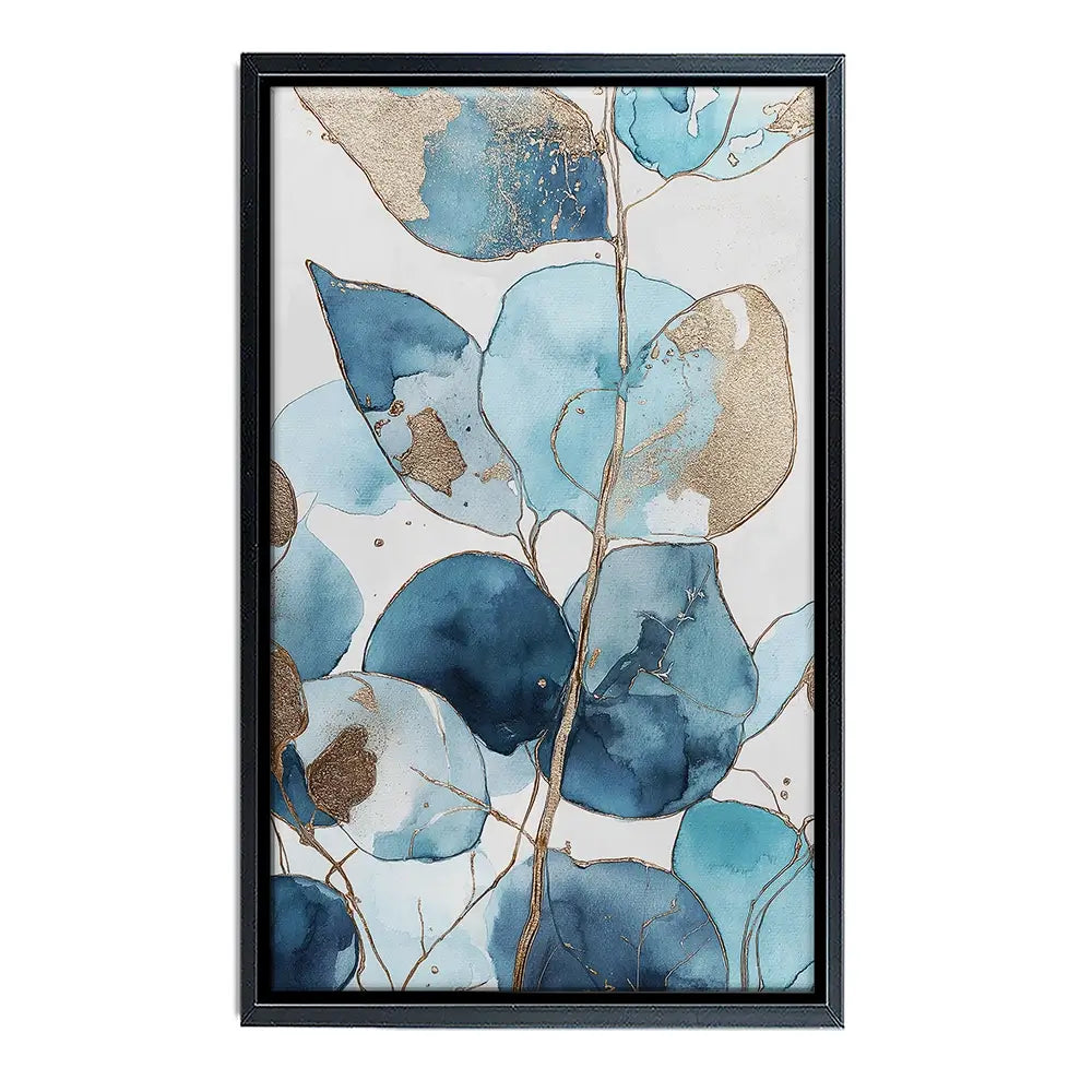 Indigo Eucalptus Canvas Print Indigo Eucalptus Canvas Print wall art product Svetlana Aleynikova