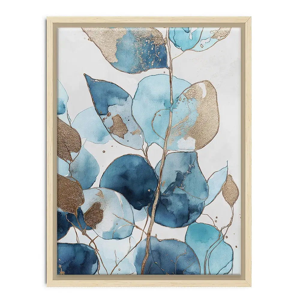 Indigo Eucalptus Canvas Print Indigo Eucalptus Canvas Print wall art product Svetlana Aleynikova