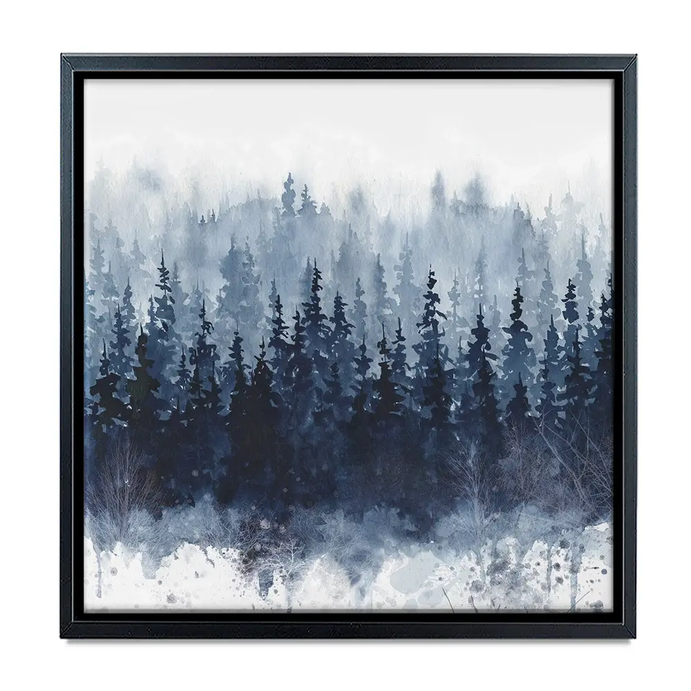 Indigo Forest Canvas Print Indigo Forest Canvas Print wall art product Carol Robinson