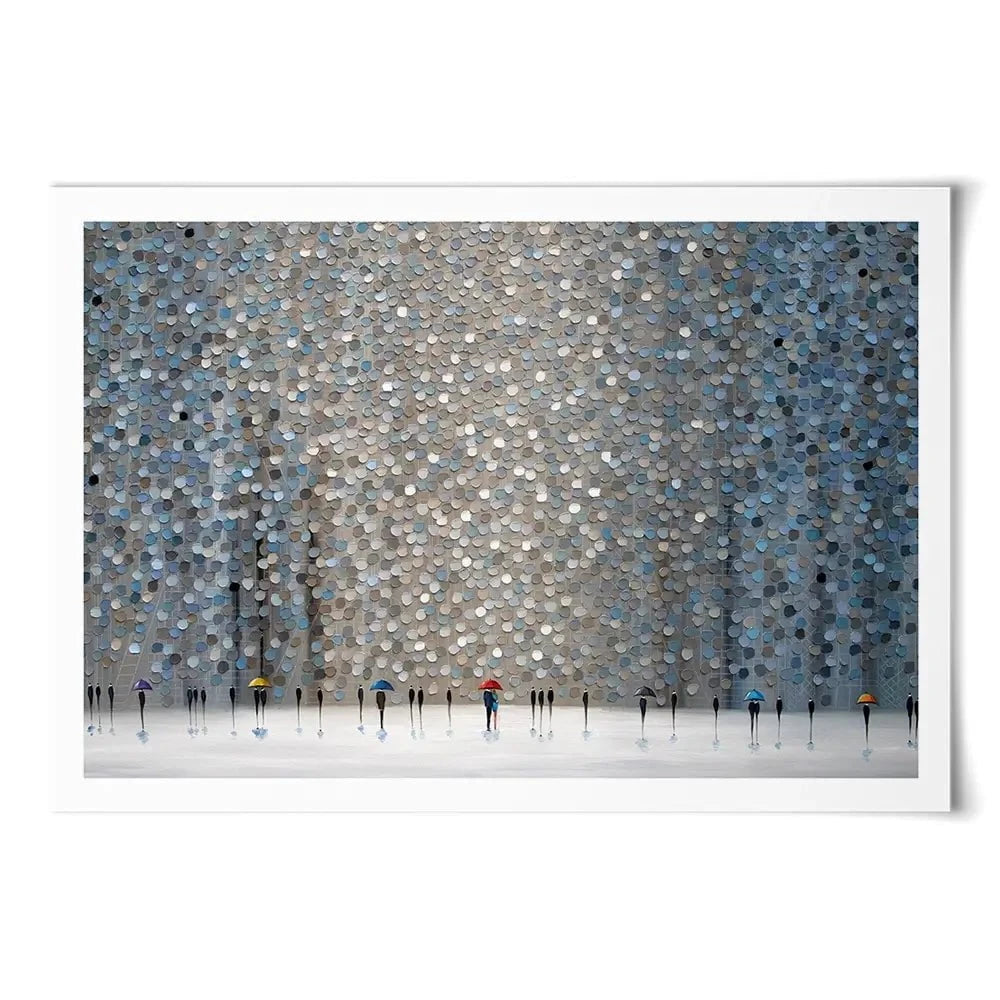 Infinity Rain Art Print Infinity Rain Art Print wall art product Ekaterina Ermilkina