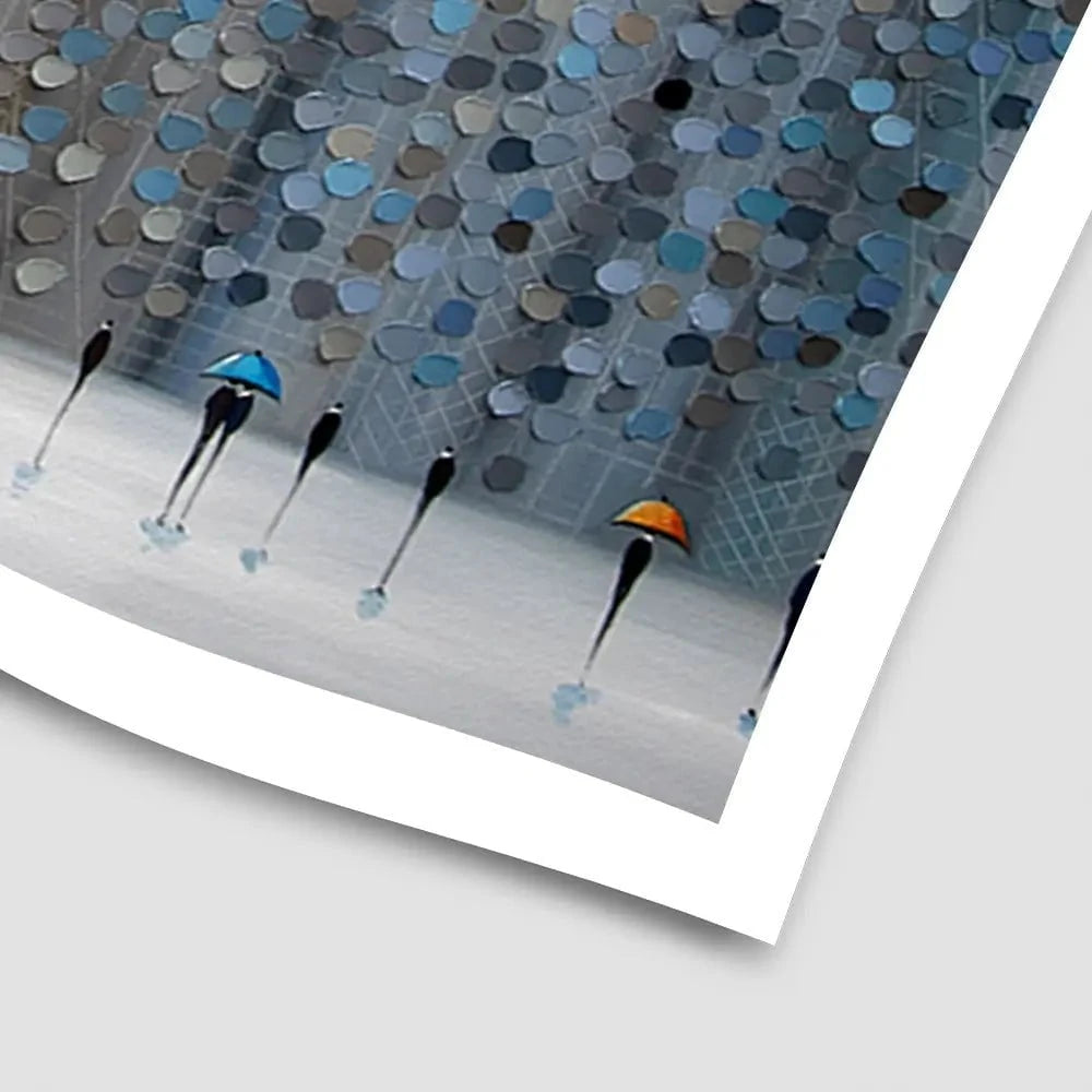 Infinity Rain Art Print Infinity Rain Art Print wall art product Ekaterina Ermilkina