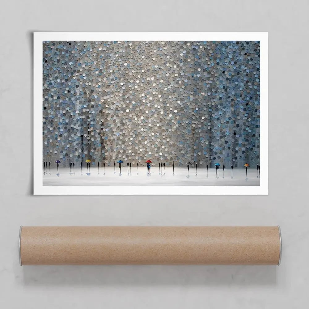 Infinity Rain Art Print Infinity Rain Art Print wall art product Ekaterina Ermilkina