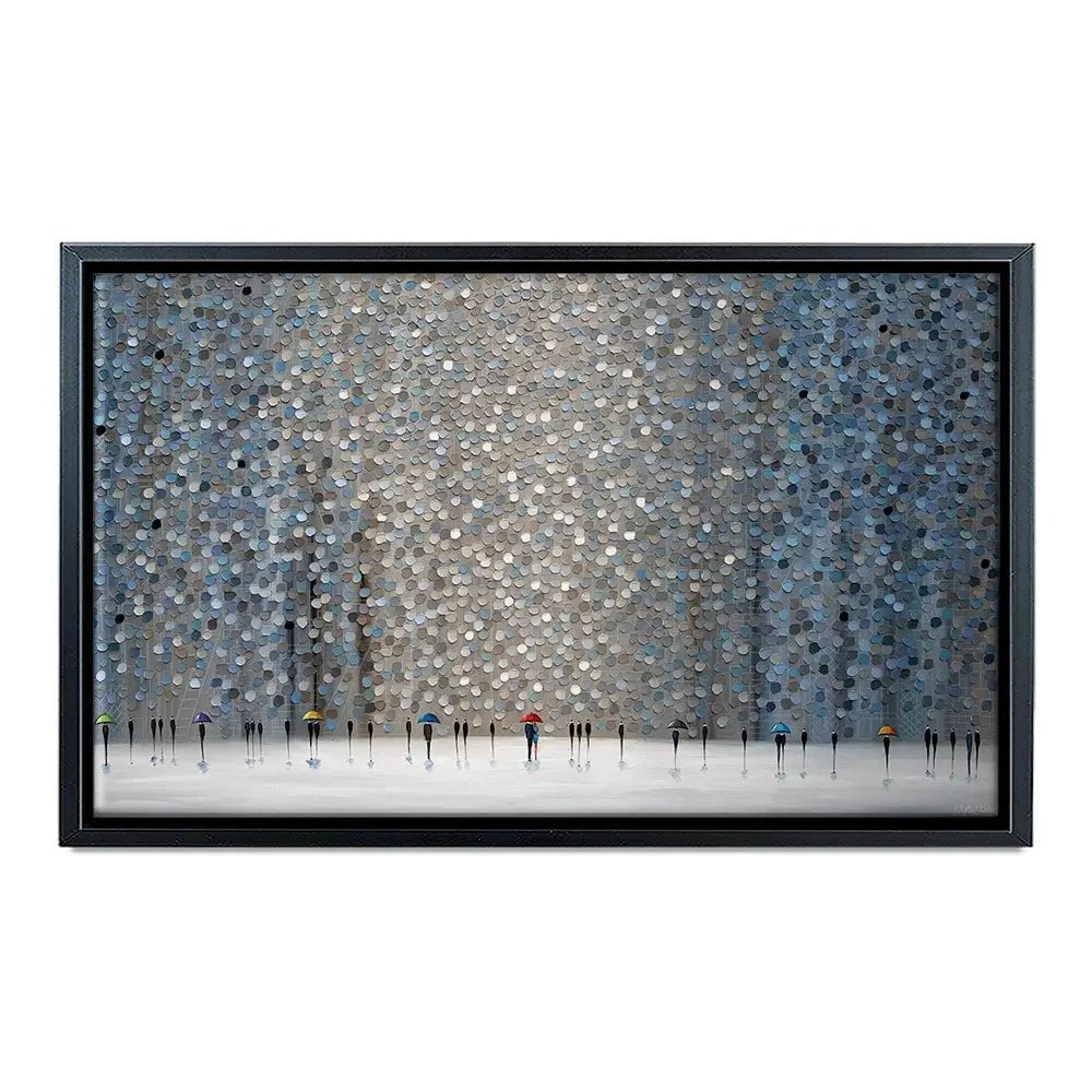 Infinity Rain Canvas Print Infinity Rain Canvas Print wall art product Ekaterina Ermilkina