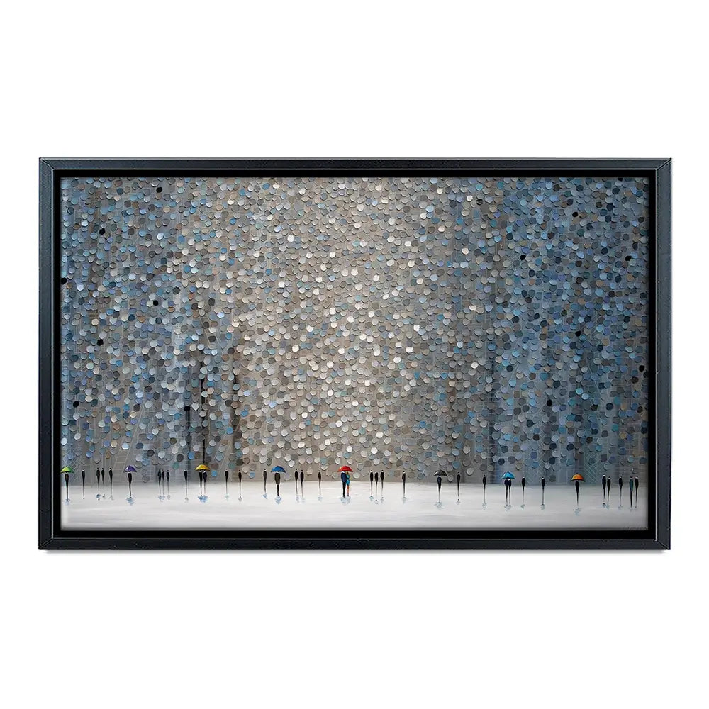 Infinity Rain Oversized Canvas Print Infinity Rain Oversized Canvas Print wall art product Art Print Shop