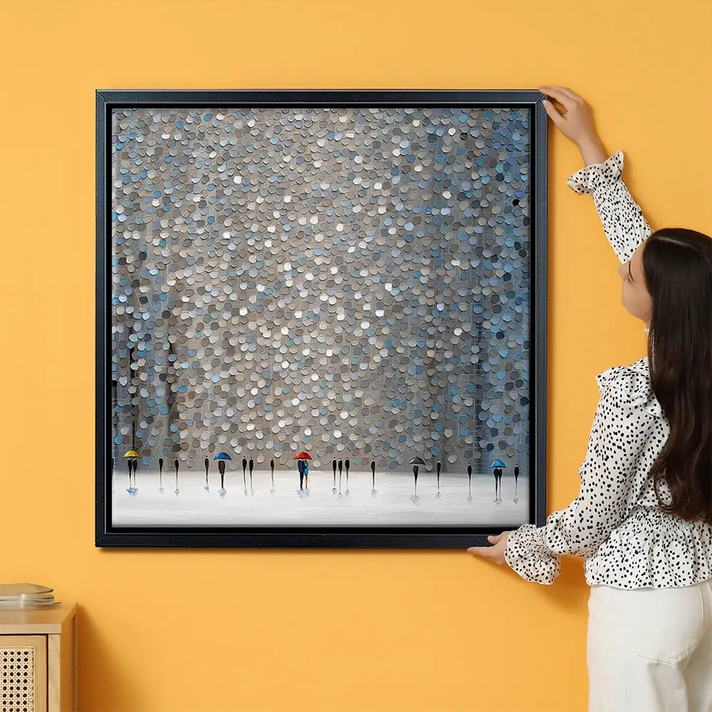 Infinity Rain Oversized Canvas Print Infinity Rain Oversized Canvas Print wall art product Art Print Shop