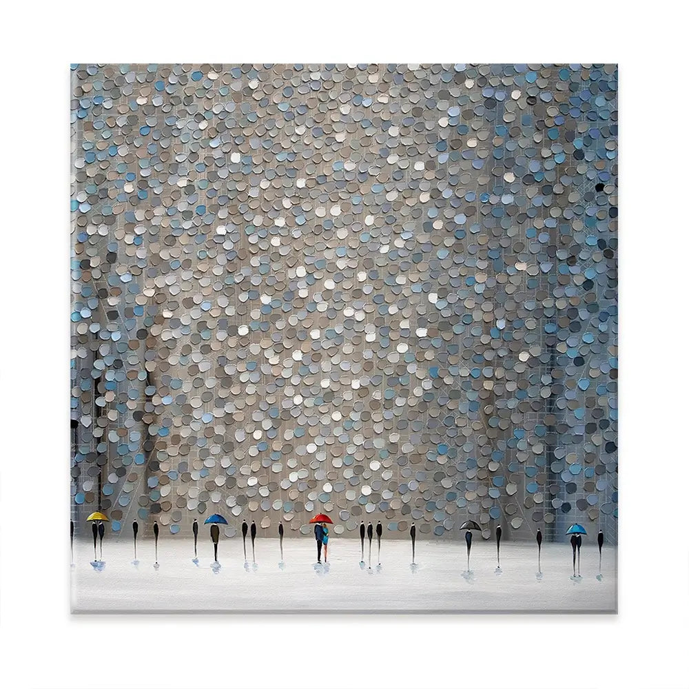 Infinity Rain Oversized Canvas Print Infinity Rain Oversized Canvas Print wall art product Art Print Shop