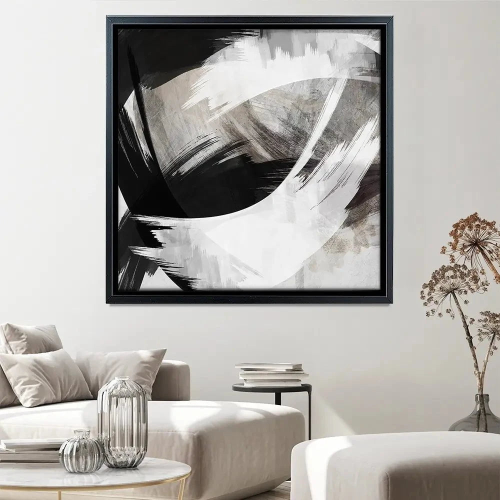 Infinity Square Canvas Print Infinity Square Canvas Print wall art product Aimee Linzi