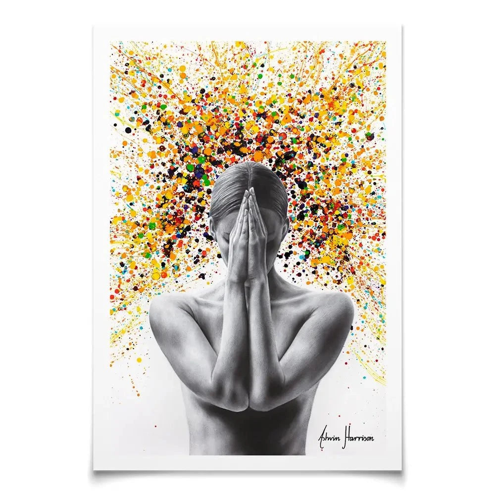 Inhale the Future Exhale the Past Art Print Inhale the Future Exhale the Past Art Print wall art product Ashvin Harrison