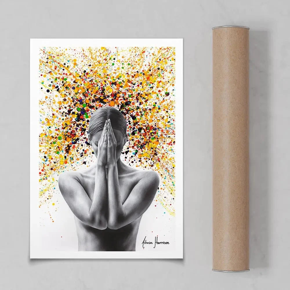 Inhale the Future Exhale the Past Art Print Inhale the Future Exhale the Past Art Print wall art product Ashvin Harrison