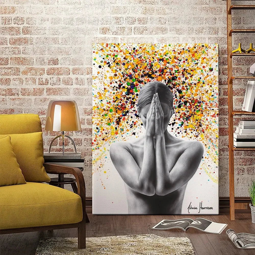 Inhale The Future Exhale The Past Canvas Print Inhale The Future Exhale The Past Canvas Print wall art product Ashvin Harrison